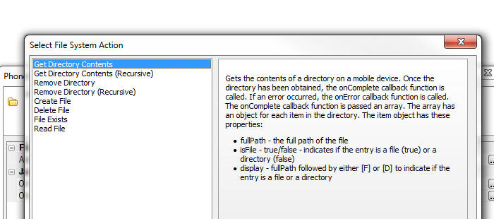 Filesystemactions